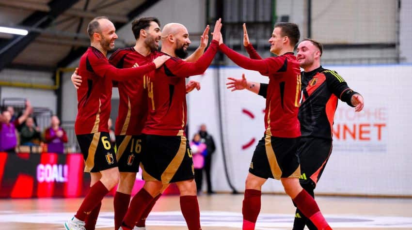 Watch the Futsal Red Devils via live streaming | Royal Belgian FA