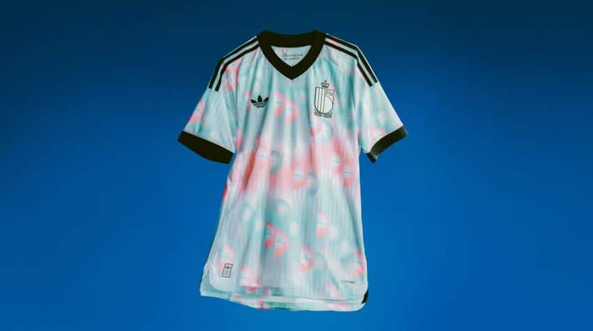 Chiêm ngưỡng áo đấu sân khách mới của 'Quỷ Đỏ' Bỉ, sẵn sàng cho World Cup 2026