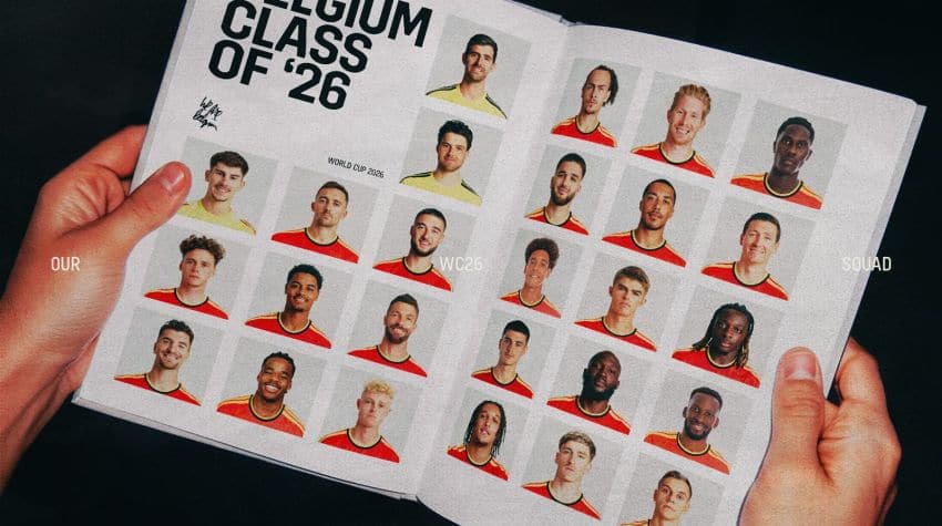 26 cầu thủ Bỉ được triệu tập vào đội hình dự World Cup