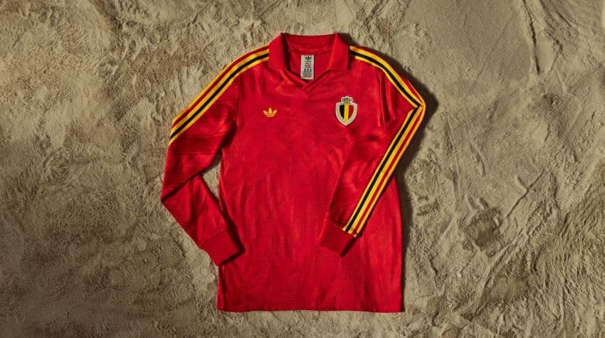 Áo đấu WC 1986 của Bỉ trở lại, kỷ niệm 40 năm Red Devils