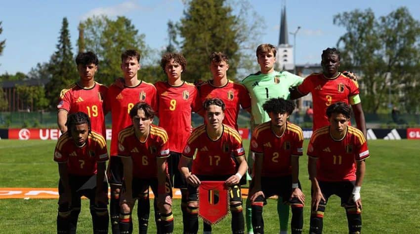 U17 Bỉ thắng tưng bừng Croatia ở trận ra mắt EURO