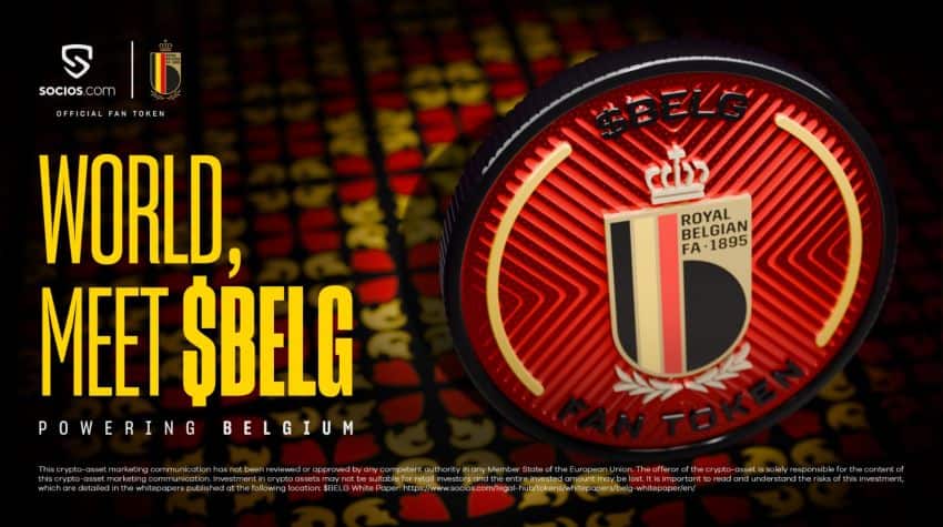 Chiliz và KBVB công bố hợp đồng Fan Token lịch sử