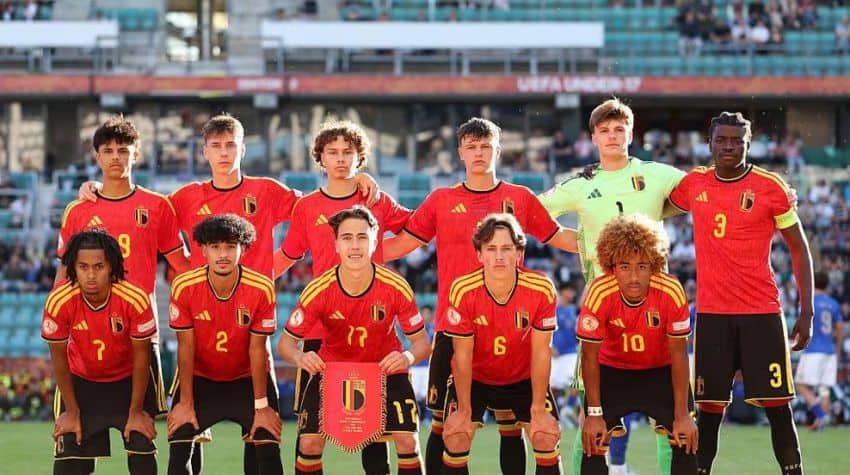U17 Bỉ mất chức vô địch châu Âu vào tay Italy